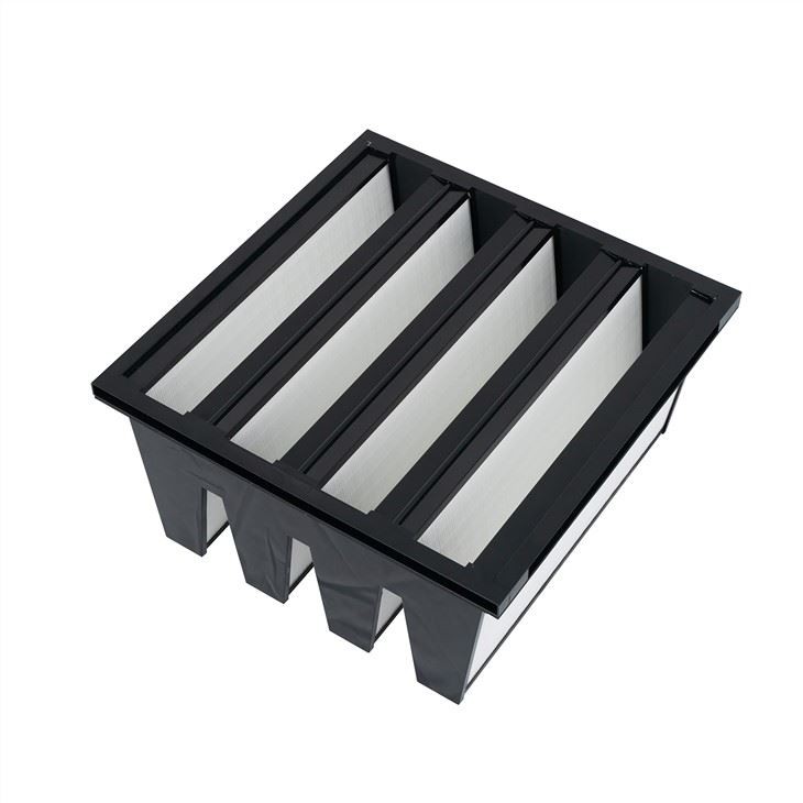 High Efficiency V-Bank HEPA Filters